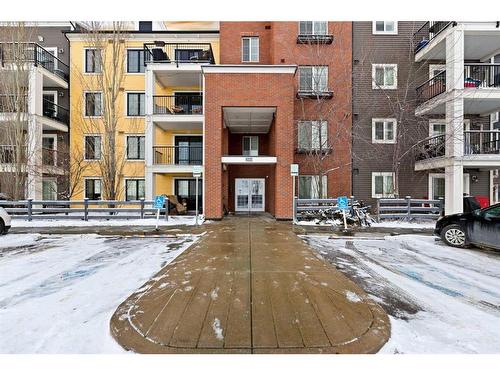 2409-755 Copperpond Boulevard Se, Calgary, AB - Outdoor With Balcony With Facade