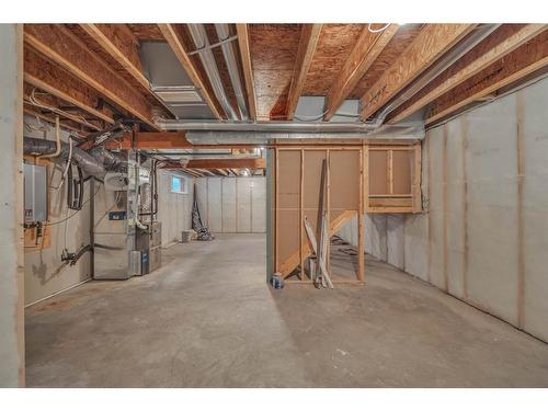 2469 Ravenswood View Se, Airdrie, AB - Indoor Photo Showing Basement