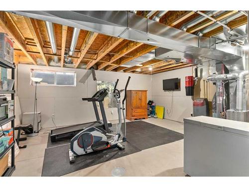 235 Rockyspring Grove Nw, Calgary, AB - Indoor Photo Showing Basement