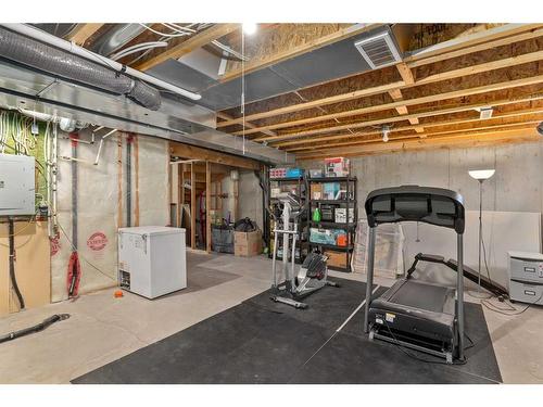 235 Rockyspring Grove Nw, Calgary, AB - Indoor Photo Showing Basement