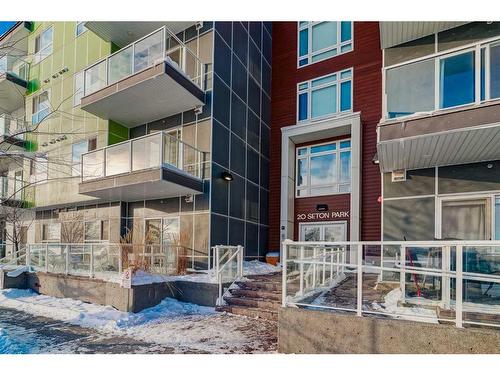 122-20 Seton Park Se, Calgary, AB - Outdoor With Balcony