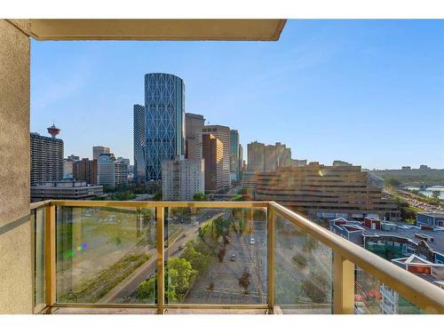 1108-325 3 Street Se, Calgary, AB - Outdoor With Balcony With View