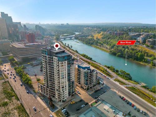 1108-325 3 Street Se, Calgary, AB - Outdoor With Body Of Water With View