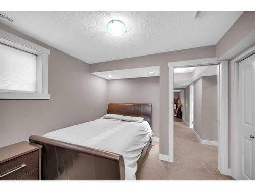 72 Sherwood Way Nw, Calgary, AB - Indoor Photo Showing Living Room With Fireplace