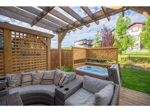 7 Jumping Pound Terrace, Cochrane, AB - Outdoor With Deck Patio Veranda With Exterior