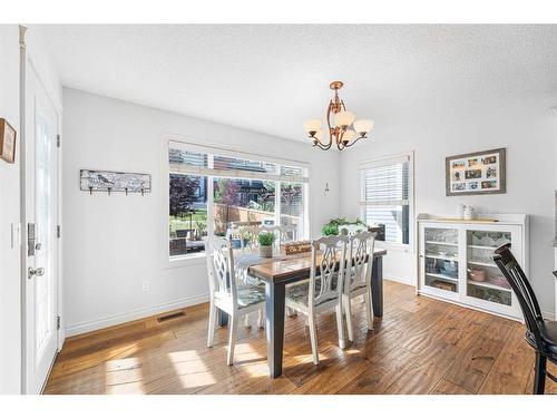 7 Jumping Pound Terrace, Cochrane, AB - Indoor Photo Showing Dining Room