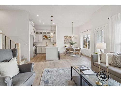 364 Prominence Heights Sw, Calgary, AB - Indoor Photo Showing Living Room