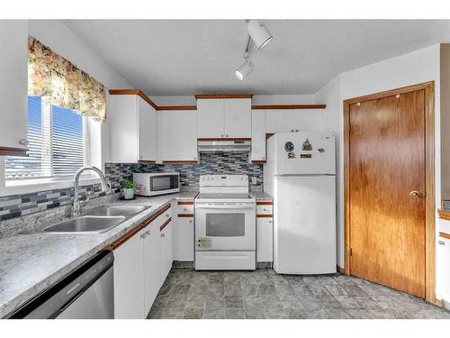 31 Martin Crossing Rise Ne, Calgary, AB - Indoor Photo Showing Kitchen With Double Sink