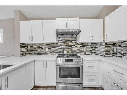 14 Saddlemont Manor Ne, Calgary, AB - Indoor Photo Showing Kitchen With Upgraded Kitchen