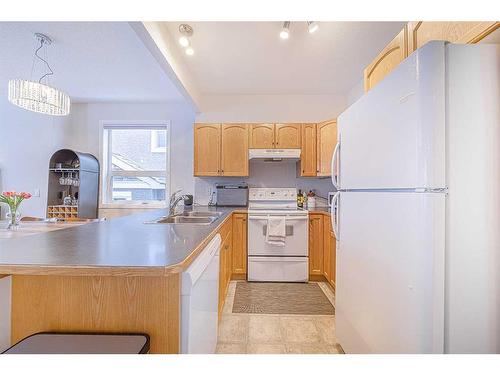 12 Royal Manor Nw, Calgary, AB - Indoor Photo Showing Kitchen With Double Sink