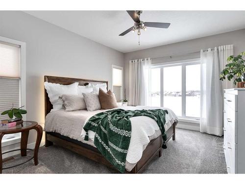 702 Fairways Drive, Vulcan, AB - Indoor Photo Showing Bedroom