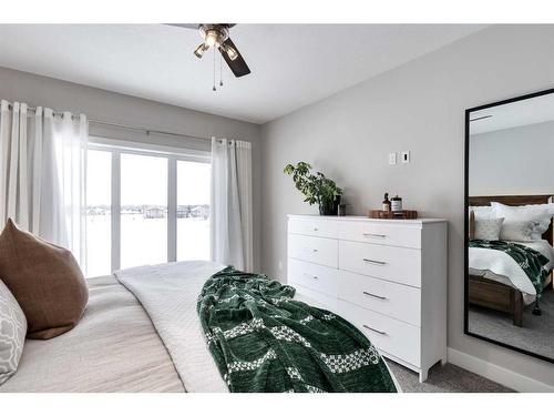 702 Fairways Drive, Vulcan, AB - Indoor Photo Showing Bedroom