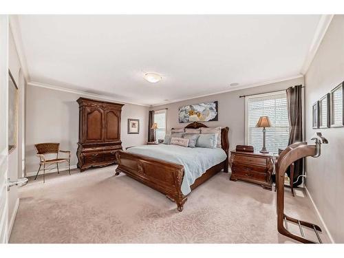 12 Majestic Gate, Rural Rocky View County, AB - Indoor Photo Showing Bedroom