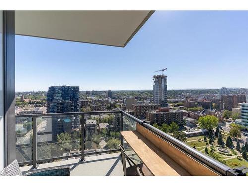 1708-310 12 Avenue Sw, Calgary, AB - Outdoor With Balcony With View