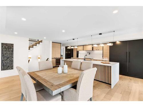 476 West Chestemere Drive, Chestermere, AB - Indoor Photo Showing Dining Room