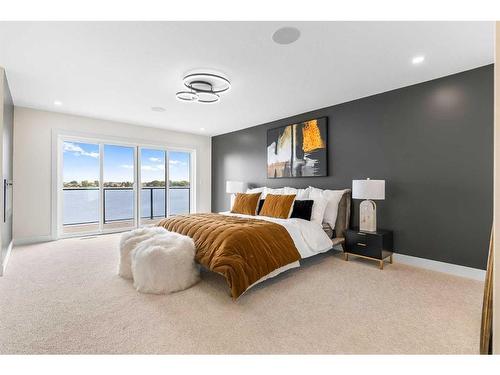 476 West Chestemere Drive, Chestermere, AB - Indoor Photo Showing Bedroom