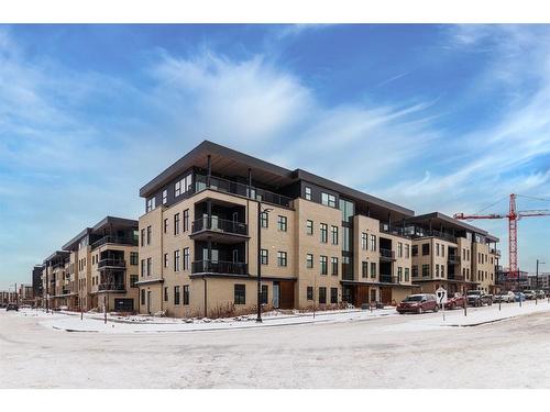 202-235 Lebel Crescent Nw, Calgary, AB - Outdoor With Balcony With Facade