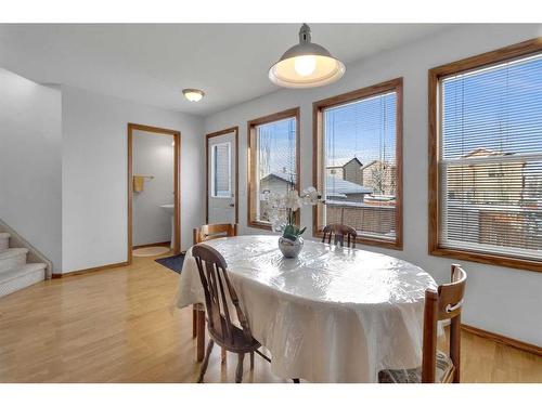 15894 Everstone Road Sw, Calgary, AB - Indoor Photo Showing Dining Room