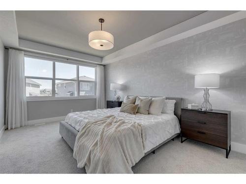 320 Legacy Circle Se, Calgary, AB - Indoor Photo Showing Bedroom