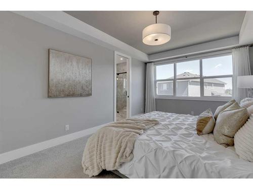 320 Legacy Circle Se, Calgary, AB - Indoor Photo Showing Bedroom