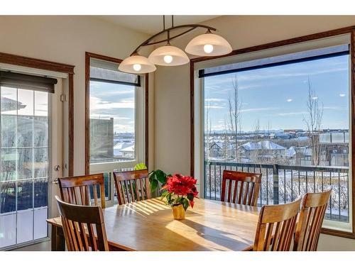 7 Aspen Stone Way Sw, Calgary, AB - Indoor Photo Showing Dining Room