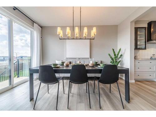 429 Cranbrook Gardens Se, Calgary, AB - Indoor Photo Showing Dining Room