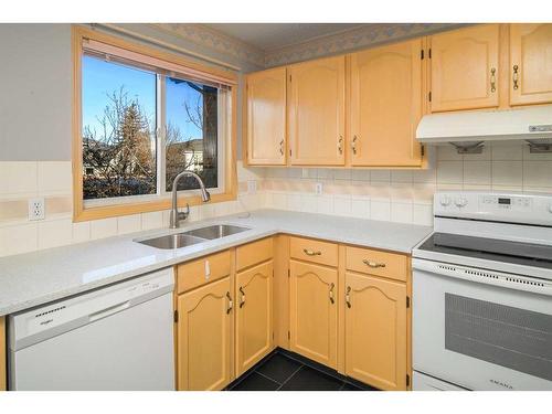 13 Citadel Gardens Nw, Calgary, AB - Indoor Photo Showing Kitchen With Double Sink