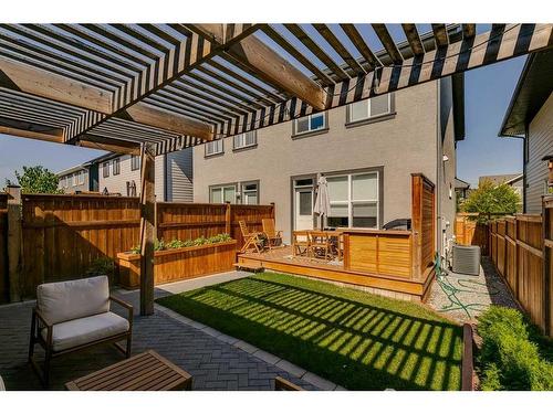 8141 Masters Boulevard Se, Calgary, AB - Outdoor With Deck Patio Veranda With Exterior