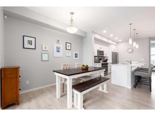 786 Walden Drive Se, Calgary, AB - Indoor Photo Showing Dining Room