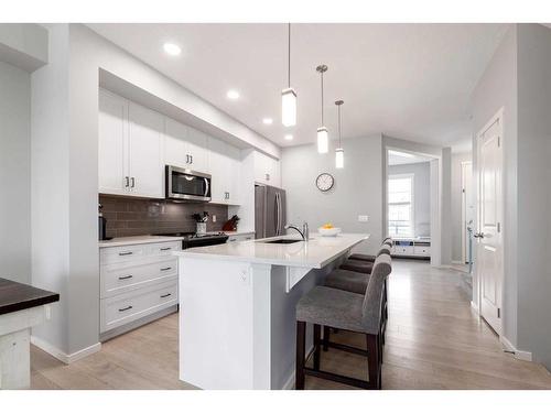 786 Walden Drive Se, Calgary, AB - Indoor Photo Showing Kitchen With Upgraded Kitchen