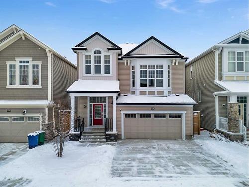 114 Osborne Common Sw, Airdrie, AB - Outdoor With Facade