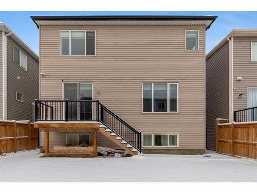 114 Osborne Common Sw, Airdrie, AB - Outdoor With Deck Patio Veranda With Exterior