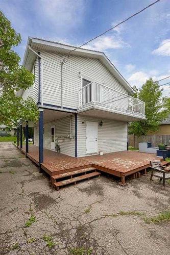 2213 27 Street Se, Calgary, AB - Outdoor With Balcony With Deck Patio Veranda