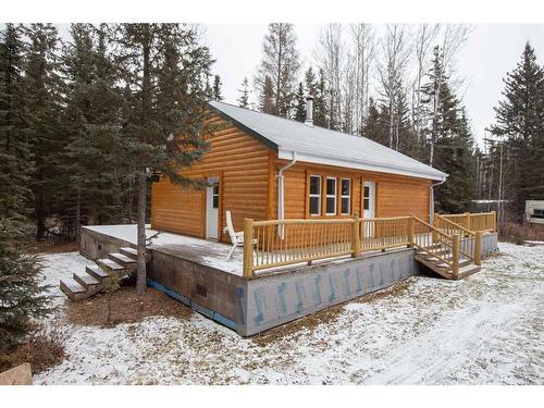 53417 Range Rd 100, Wildwood, AB - Outdoor With Deck Patio Veranda With Exterior