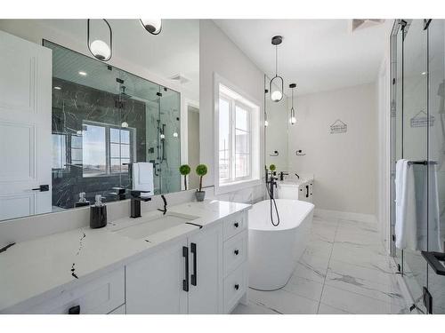 2012 Waterbury Road, Chestermere, AB - Indoor Photo Showing Bathroom