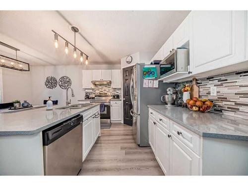 191 Saddleback Road Ne, Calgary, AB - Indoor Photo Showing Kitchen With Upgraded Kitchen