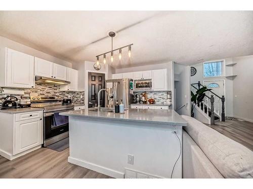 191 Saddleback Road Ne, Calgary, AB - Indoor Photo Showing Kitchen With Upgraded Kitchen