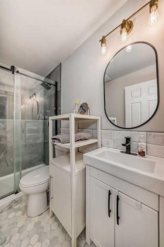 4 Saddlebrook Circle Ne, Calgary, AB - Indoor Photo Showing Bathroom