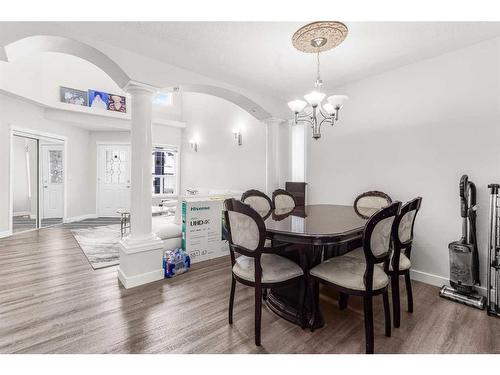 291 Taracove Estate Drive Ne, Calgary, AB - Indoor Photo Showing Dining Room