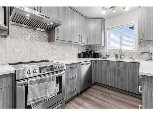 291 Taracove Estate Drive Ne, Calgary, AB - Indoor Photo Showing Kitchen With Upgraded Kitchen