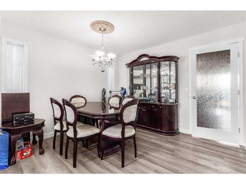 291 Taracove Estate Drive Ne, Calgary, AB - Indoor Photo Showing Dining Room