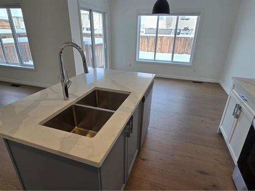 20 Cranridge Crescent Se, Calgary, AB - Indoor Photo Showing Kitchen With Double Sink