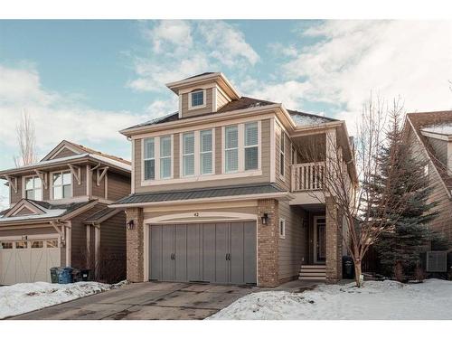 42 Mahogany Terrace Se, Calgary, AB - Outdoor With Facade