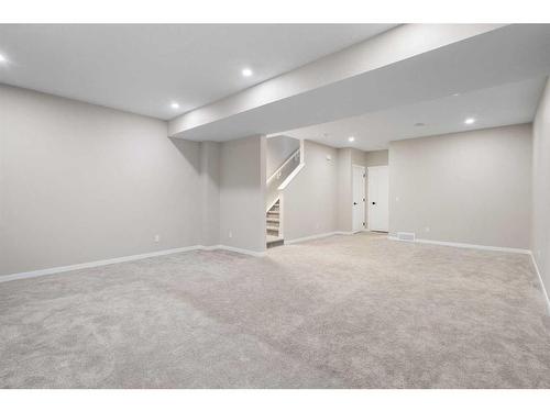 362 Masters Road Se, Calgary, AB - Indoor Photo Showing Basement