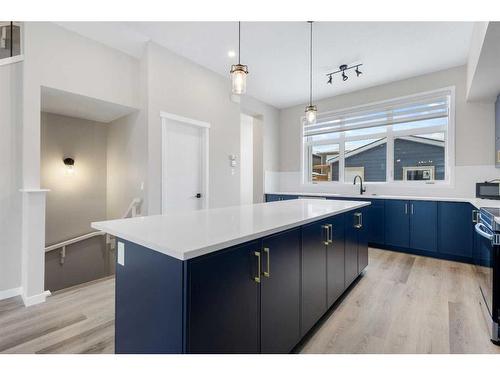 362 Masters Road Se, Calgary, AB - Indoor Photo Showing Kitchen With Upgraded Kitchen