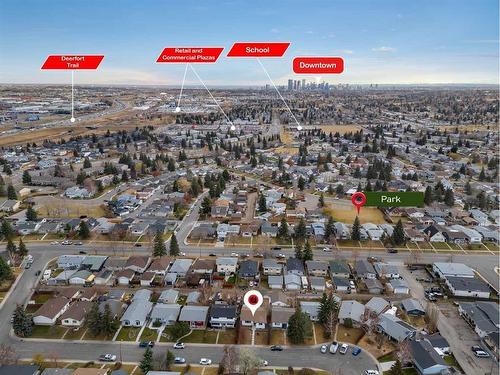 417 Huntley Way Ne, Calgary, AB - Outdoor With View