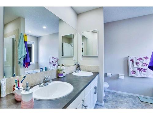 116 Saddlecrest Gardens Ne, Calgary, AB - Indoor Photo Showing Bathroom