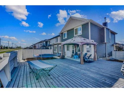 116 Saddlecrest Gardens Ne, Calgary, AB - Outdoor With Deck Patio Veranda