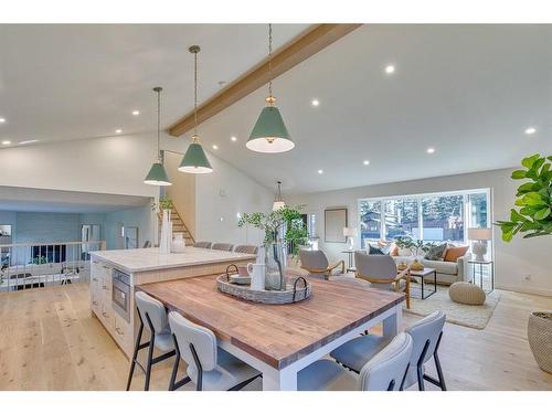 10727 Willowfern Drive Se, Calgary, AB - Indoor Photo Showing Dining Room