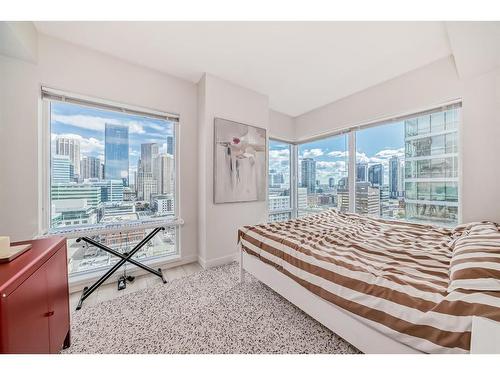 1401-215 13 Avenue Sw, Calgary, AB - Indoor Photo Showing Bedroom